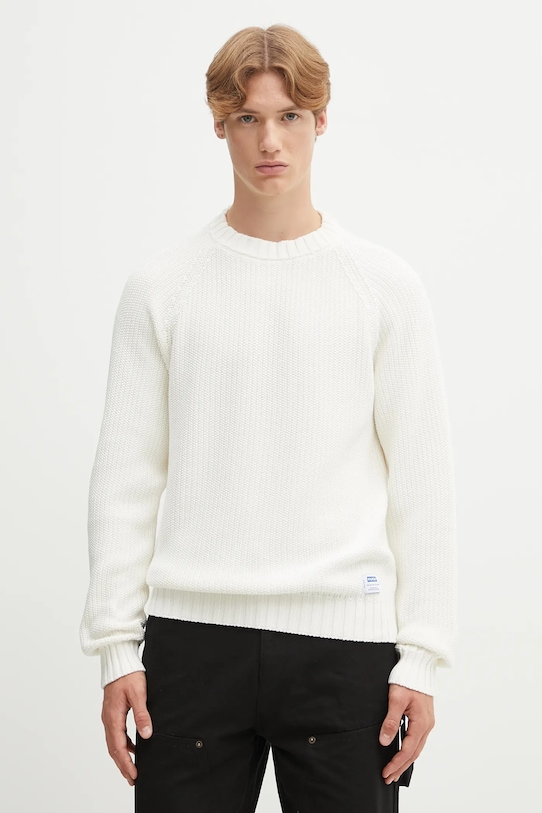 Хлопковый свитер Hugo Blue, бежевый
Хлопковый свитер Hugo Blue, бежевый