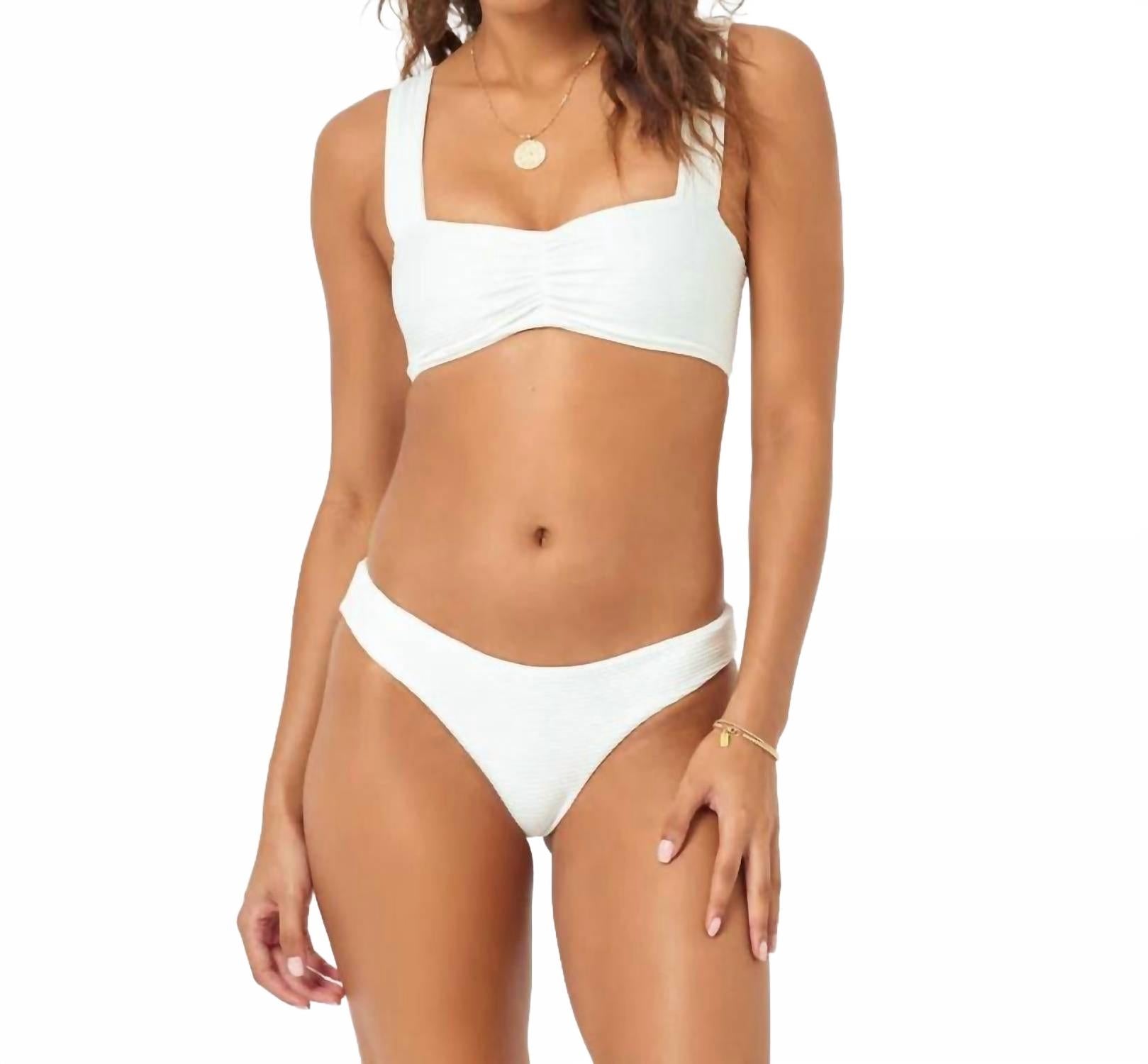 Топ бикини Marlee в кремовом цвете L Space
Топ бикини Marlee в кремовом цвете L Space