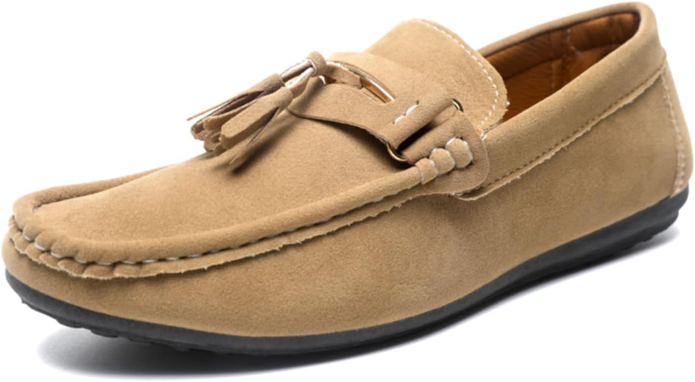 Мужские удобные элегантные лоферы на плоской подошве из замши с кисточками, нескользящие и офисные лоферы Generic, коричневый
Мужские удобные элегантные лоферы на плоской подошве из замши с кисточками, нескользящие и офисные лоферы Generic, коричневый