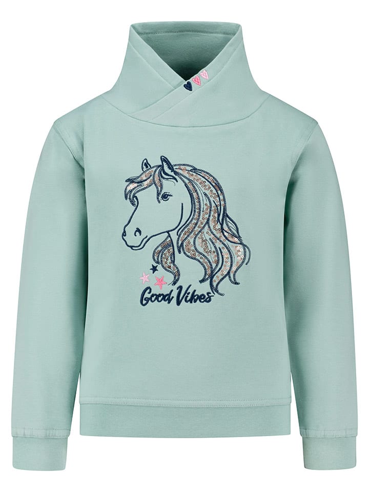 Пуловер с капюшоном Salt and Pepper Hoodie, мятный 
Пуловер с капюшоном Salt and Pepper Hoodie, мятный