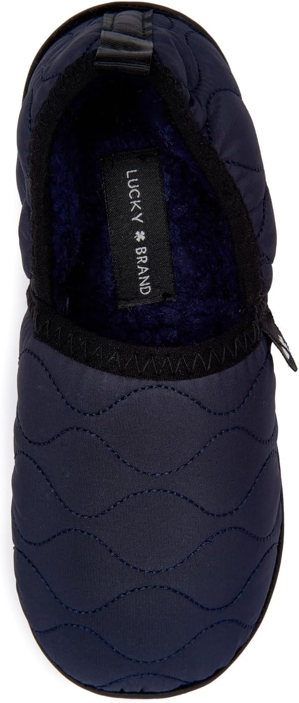 Стеганые детские тапочки Lucky Brand - теплая, стильная и удобная обувь для детей, темно-синий
Стеганые детские тапочки Lucky Brand - теплая, стильная и удобная обувь для детей, темно-синий