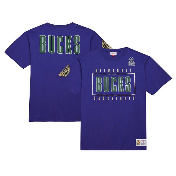Мужская фиолетовая футболка Milwaukee Bucks Hardwood Classics Team OG 20 Premium Vintage Logo Mitchell & Ness
Мужская фиолетовая футболка Milwaukee Bucks Hardwood Classics Team OG 20 Premium Vintage Logo Mitchell & Ness