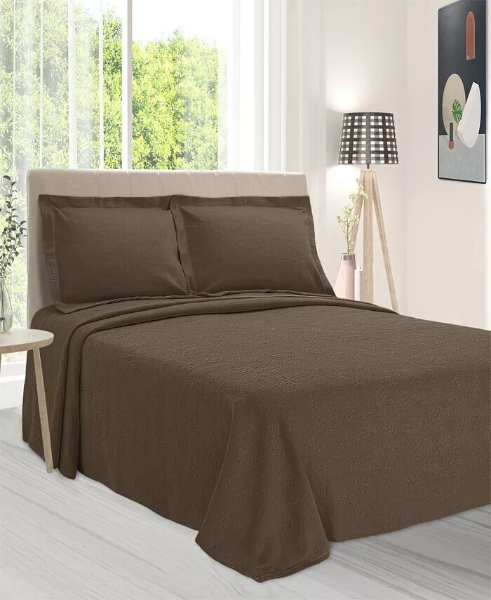 Всесезонный комплект из трех предметов покрывала Paisley Matelasse из 100 % хлопка, размер King Superior, белый
Всесезонный комплект из трех предметов покрывала Paisley Matelasse из 100 % хлопка, размер King Superior, белый