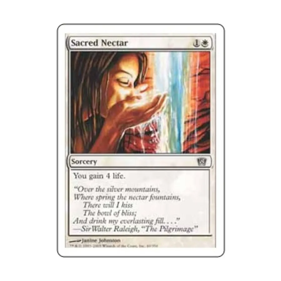 CCG Священный нектар (С), MTG - 8th Edition
CCG Священный нектар (С), MTG - 8th Edition