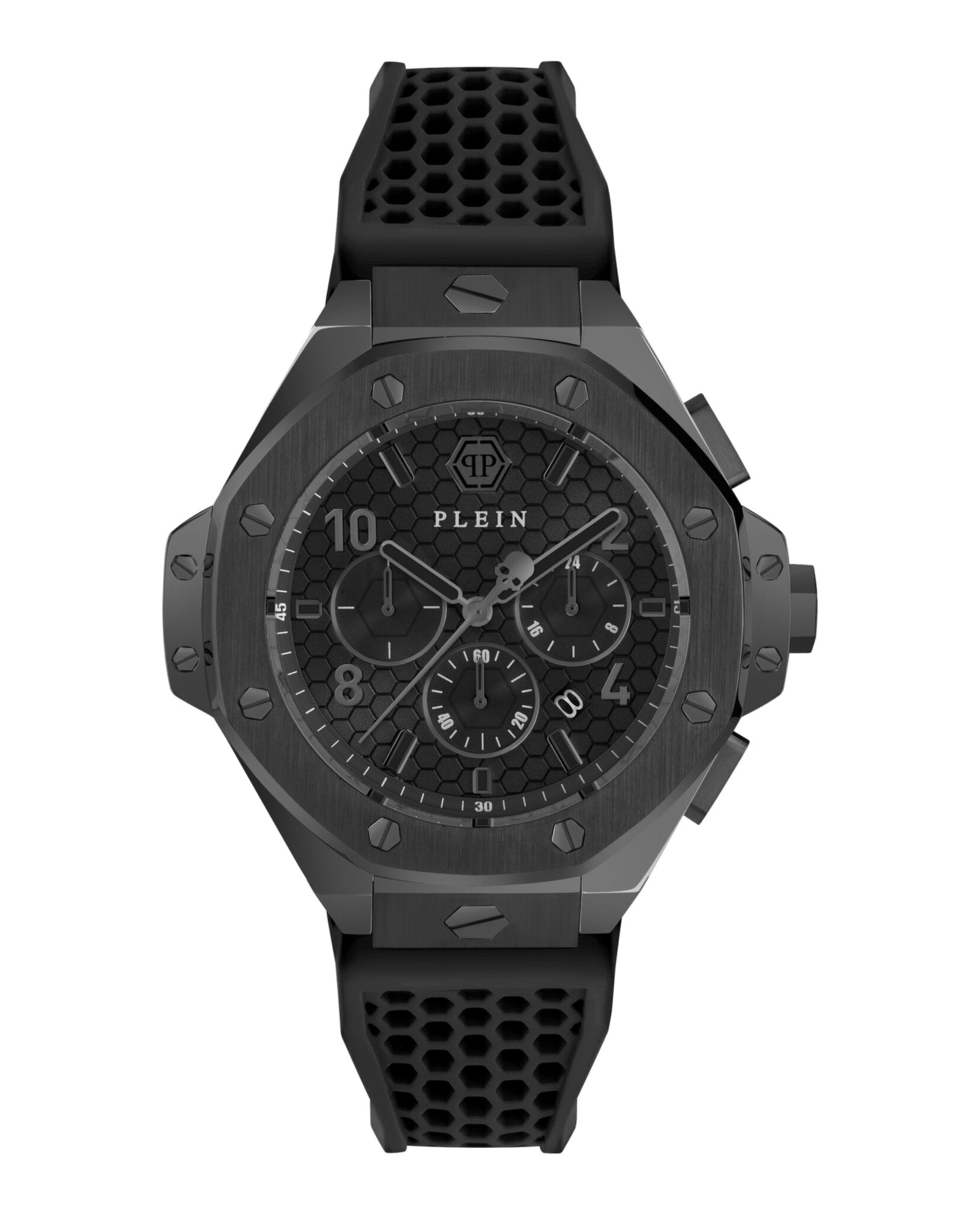 Часы Plein Chrono Royal из силикона PHILIPP PLEIN, черный/черный/черный
Часы Plein Chrono Royal из силикона PHILIPP PLEIN, черный/черный/черный