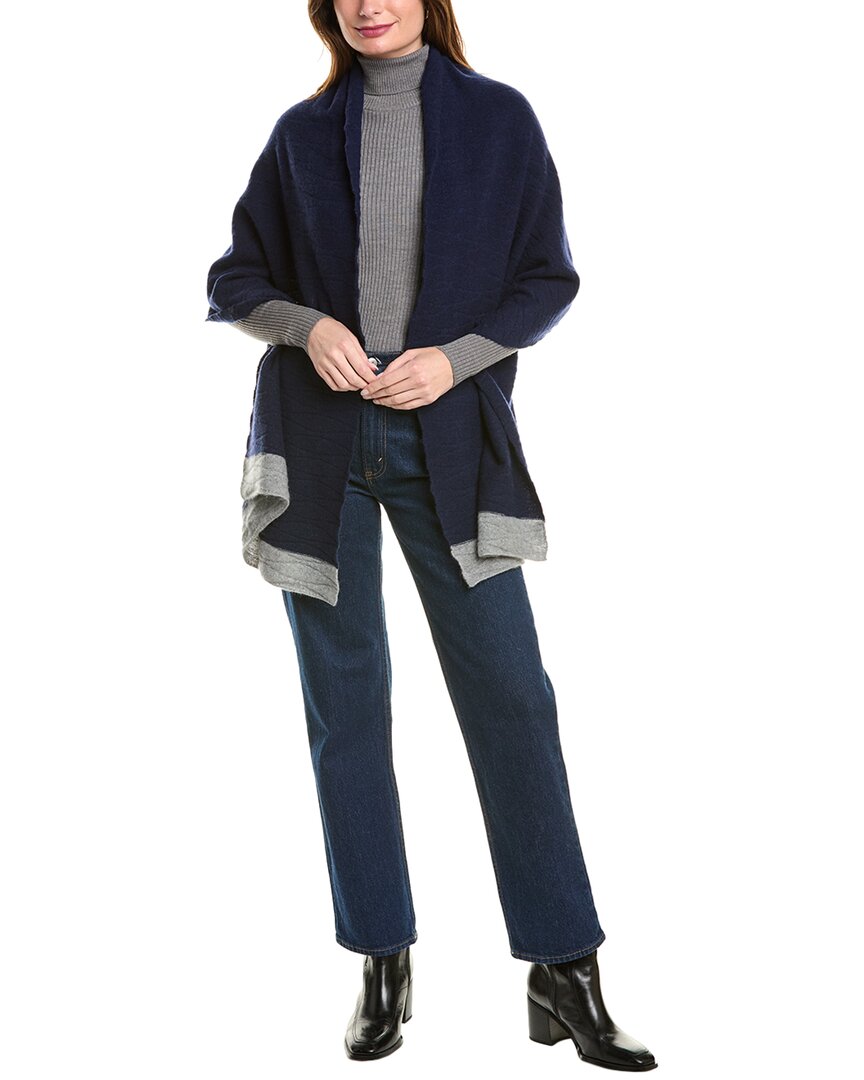 Кашемировый шарф Portolano, синий
Кашемировый шарф Portolano, синий