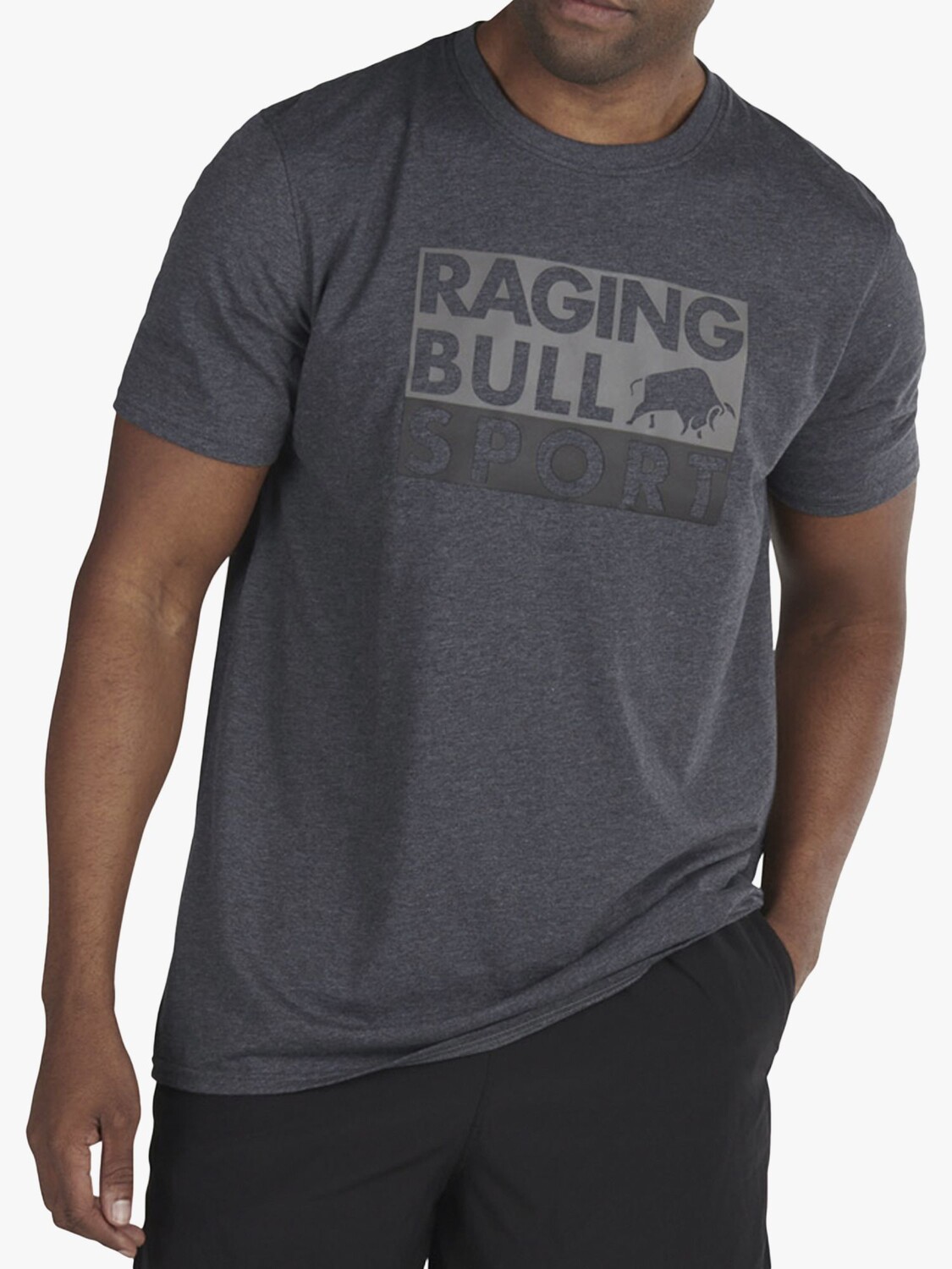 Повседневная спортивная футболка с логотипом Raging Bull, темно-серый меланжевый
Повседневная спортивная футболка с логотипом Raging Bull, темно-серый меланжевый