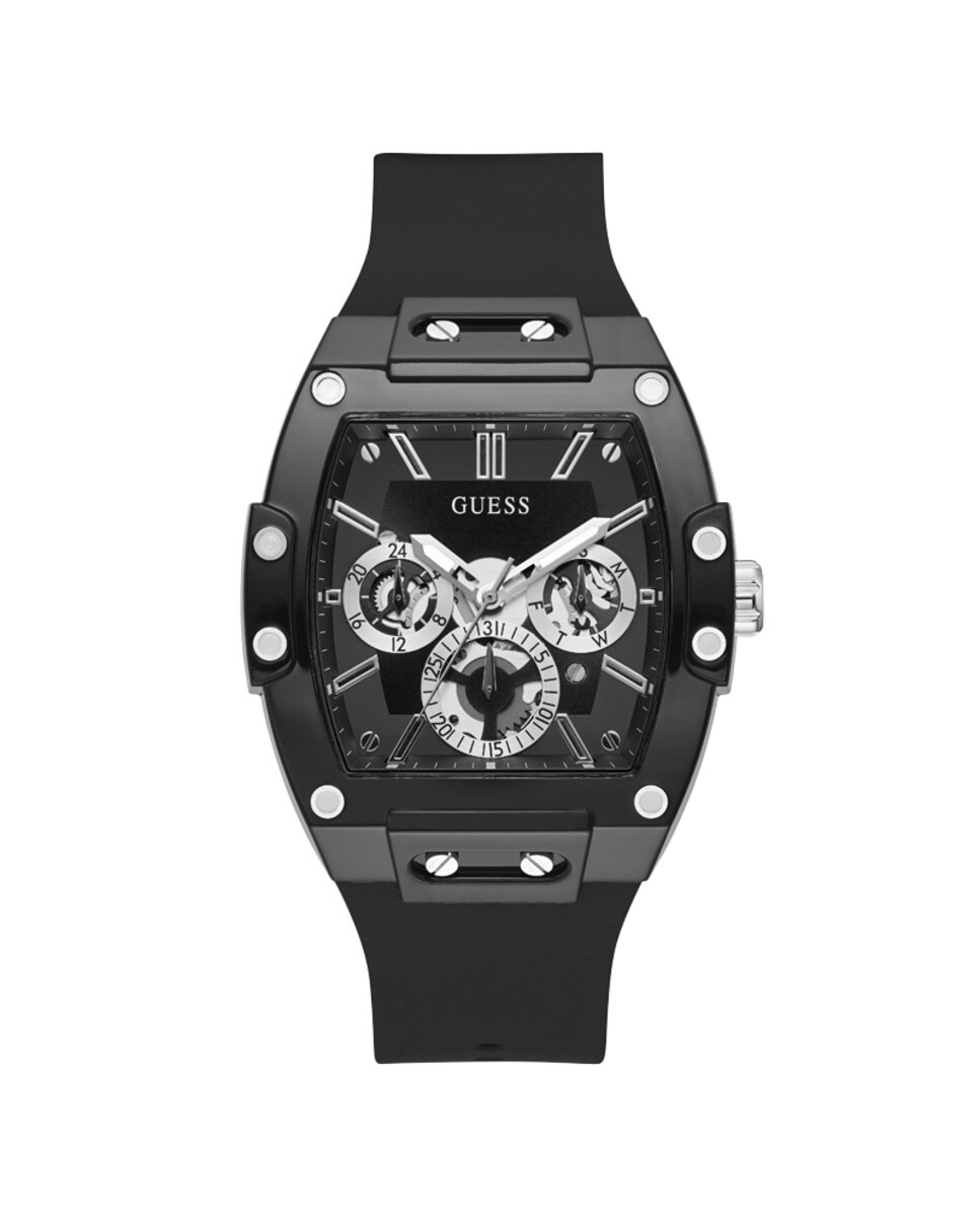 Мужские часы Phoenix GW0203G3 из силикона и черным ремешком Guess, черный
Мужские часы Phoenix GW0203G3 из силикона и черным ремешком Guess, черный