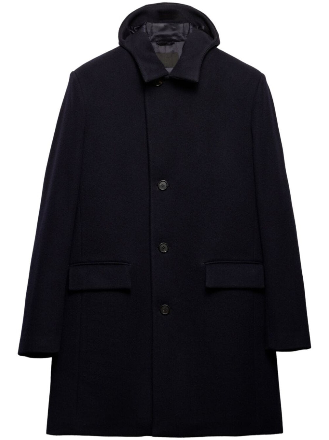 Prada однобортное пальто, синий
Prada однобортное пальто, синий