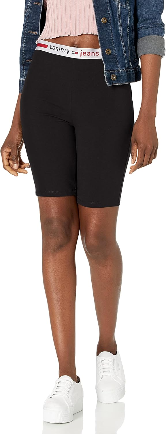 Женские велосипедные шорты с логотипом Tommy Hilfiger, Black
Женские велосипедные шорты с логотипом Tommy Hilfiger, Black
