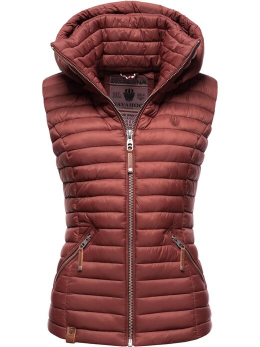 Стеганый жилет шадаа Navahoo, бордовый
Стеганый жилет шадаа Navahoo, бордовый