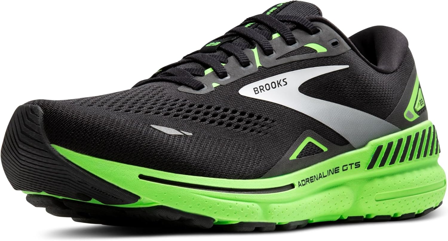 Мужские кроссовки Brooks Adrenaline GTS 23, белый/черный/зеленый
Мужские кроссовки Brooks Adrenaline GTS 23, белый/черный/зеленый