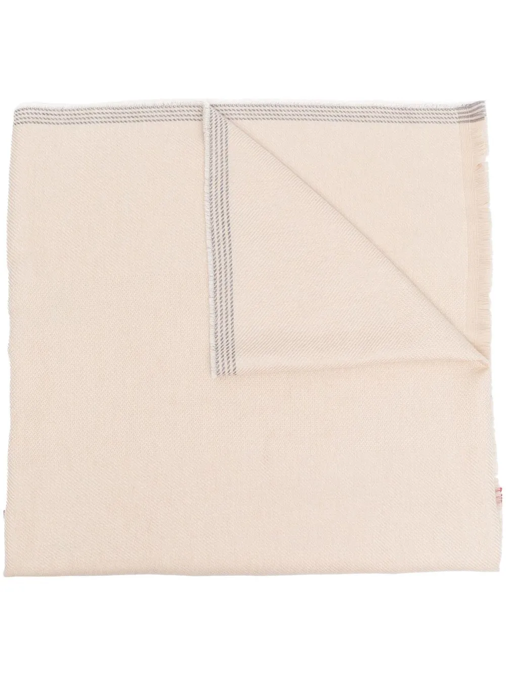 Шелковый шарф с контрастными полосками Brunello Cucinelli, нейтральный
Шелковый шарф с контрастными полосками Brunello Cucinelli, нейтральный