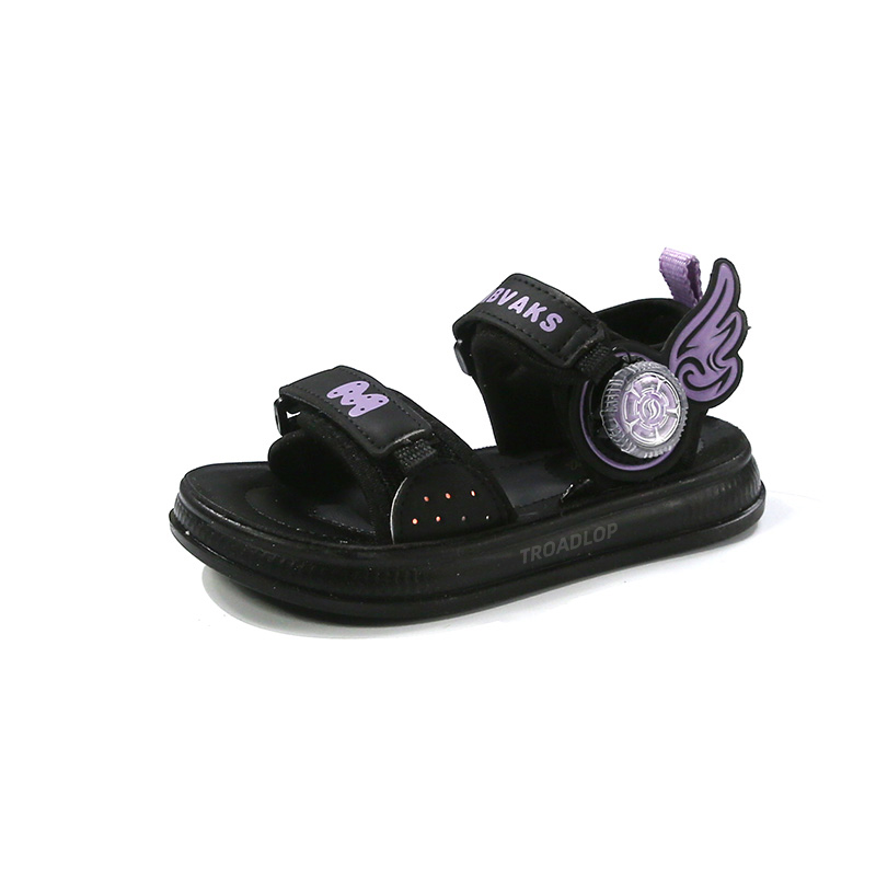 Легкие детские сандалии с амортизаторами и низким верхом TROADLOP, черный
Легкие детские сандалии с амортизаторами и низким верхом TROADLOP, черный