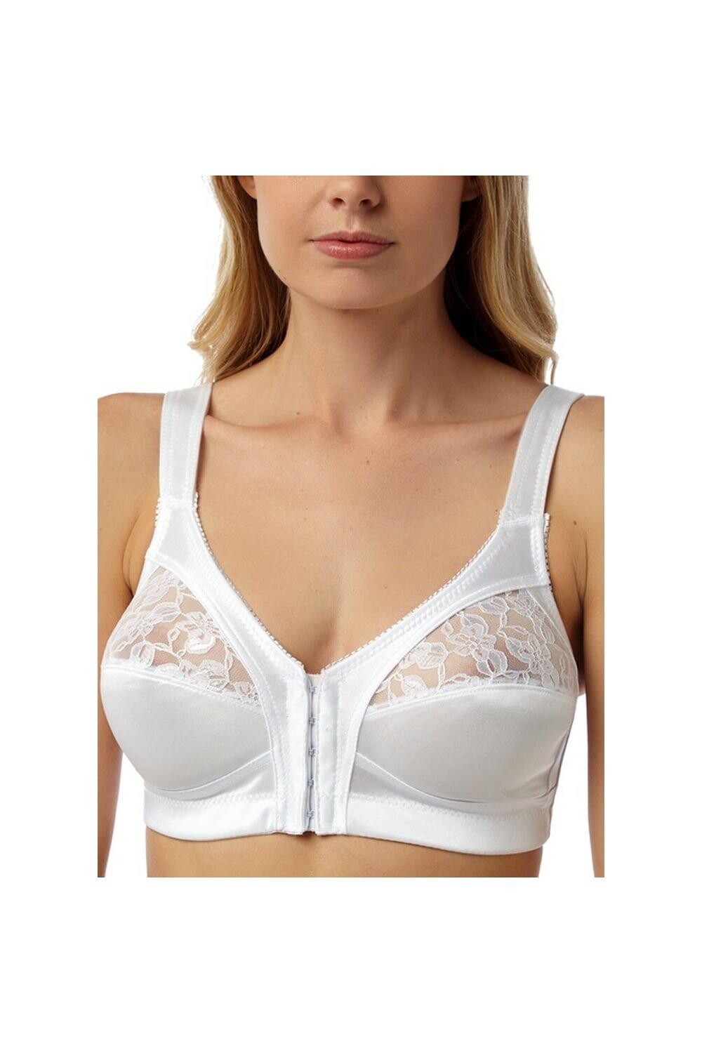 Бюстгальтер с твердым контролем и застежкой спереди Marlon, белый
Бюстгальтер с твердым контролем и застежкой спереди Marlon, белый