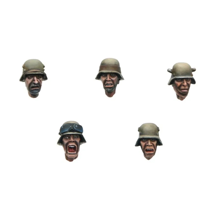 Немецкие головы в стиле времен Второй мировой войны, Historical Miniatures - Conversion Bits (28mm) (MaxMini)
Немецкие головы в стиле времен Второй мировой войны, Historical Miniatures - Conversion Bits (28mm) (MaxMini)