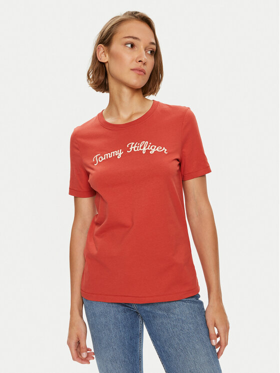 Футболка regular fit Script WW0WW42589 Tommy Hilfiger, красный
Футболка regular fit Script WW0WW42589 Tommy Hilfiger, красный