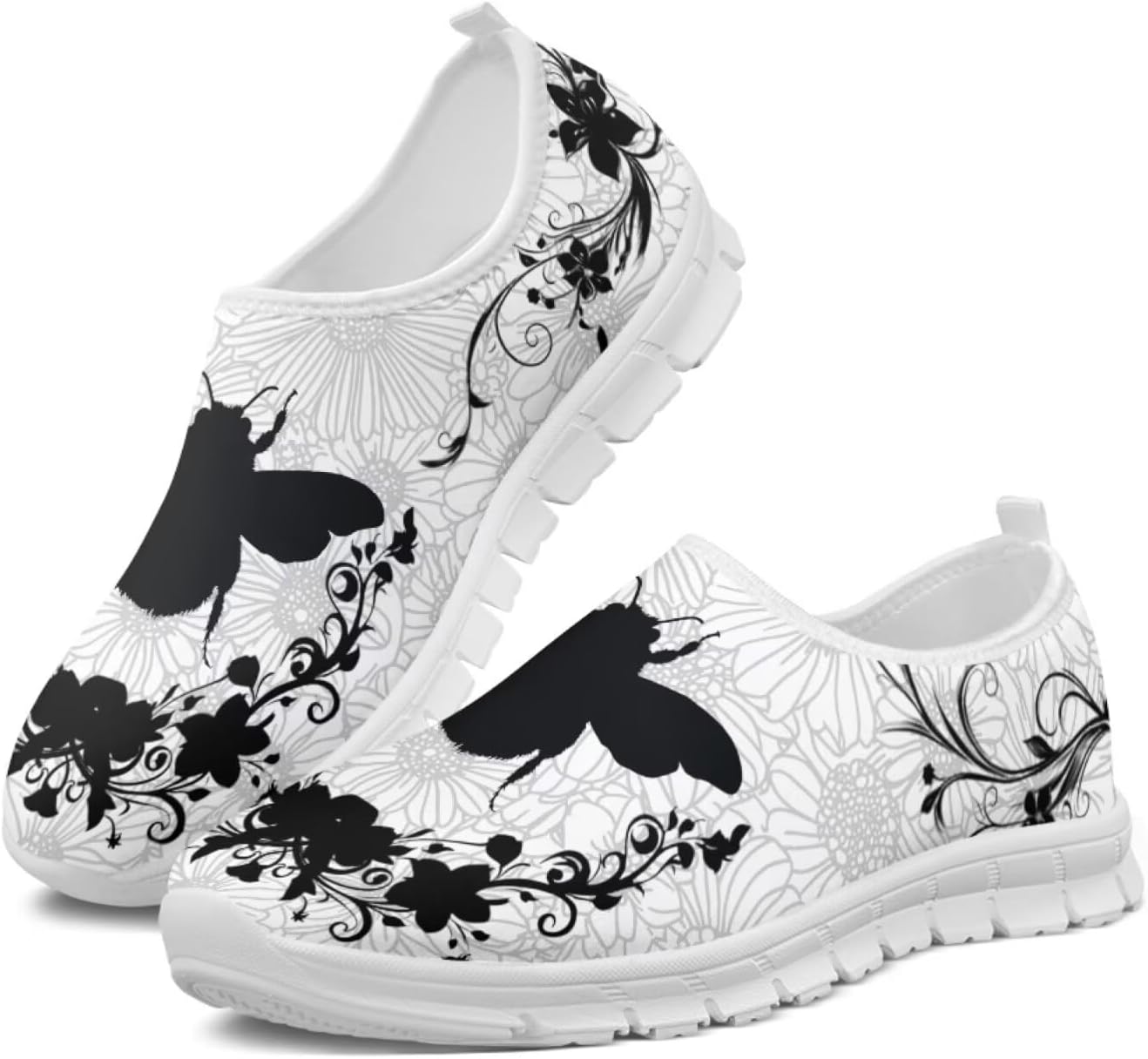 Мужские и женские слипоны Howilath с цветочным принтом бохо, с животным узором, повседневные лоферы, кроссовки для бега, модная обувь с антискользящей подошвой, Bee Boho Flower
Мужские и женские слипоны Howilath с цветочным принтом бохо, с животным узором, повседневные лоферы, кроссовки для бега, модная обувь с антискользящей подошвой, Bee Boho Flower