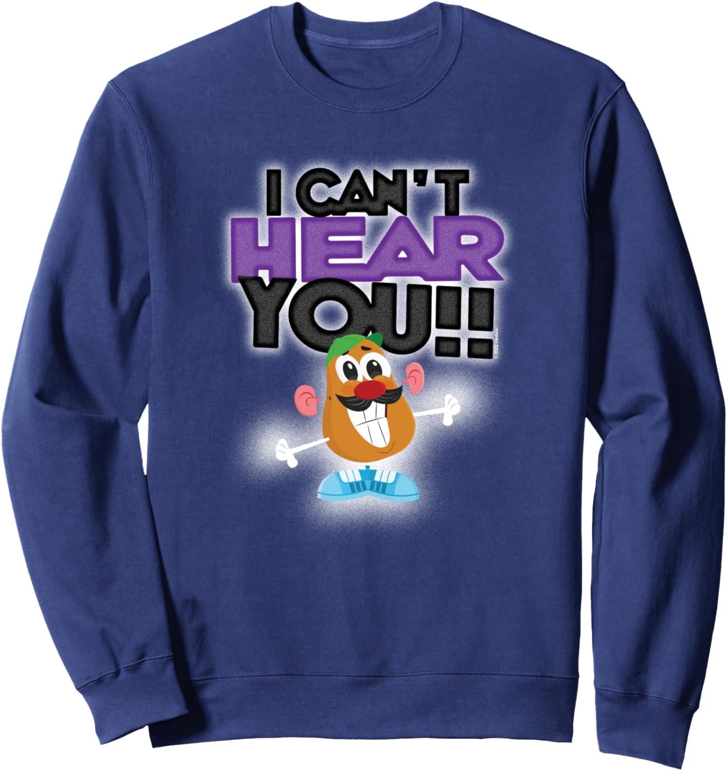 Винтажная толстовка с изображением Мистера Картофельной Головы «Я не слышу, как ты снимаешь уши», синяя Mr. Potato Head, Синий, Винтажная толстовка с изображением Мистера Картофельной Головы «Я не слышу, как ты снимаешь уши», синяя Mr. Potato Head
Винтажная толстовка с изображением Мистера Картофельной Головы «Я не слышу, как ты снимаешь уши», синяя Mr. Potato Head, Синий, Винтажная толстовка с изображением Мистера Картофельной Головы «Я не слышу, как ты снимаешь уши», синяя Mr. Potato Head