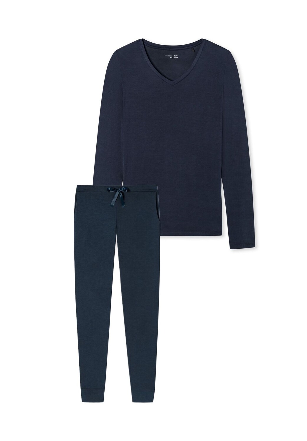 Пижама с длинным рукавом из модала SCHIESSER, темно-синий
Пижама с длинным рукавом из модала SCHIESSER, темно-синий