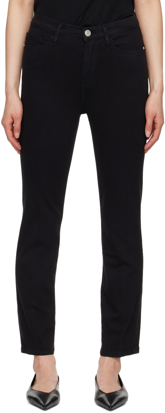 Черные джинсы Le High Straight FRAME, Film noir
Черные джинсы Le High Straight FRAME, Film noir