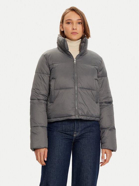 Пуховик стандартного кроя Kaffe, серый
Пуховик стандартного кроя Kaffe, серый