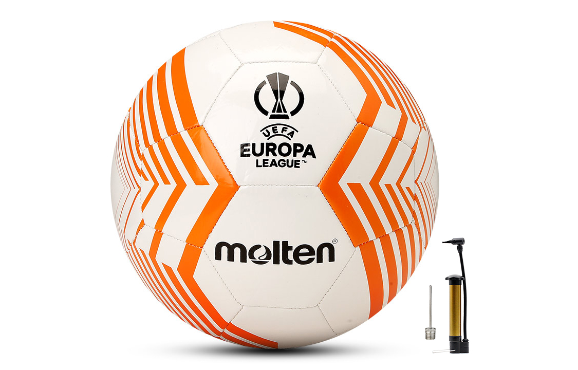 Molten Футбольный мяч размер 5 TPU с машинной строчкой унисекс белый оранжевый
Molten Футбольный мяч размер 5 TPU с машинной строчкой унисекс белый оранжевый