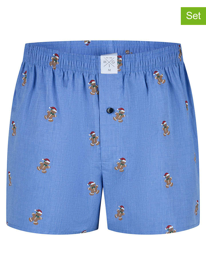 MG-1 Комплект из 3 штук: тканые боксерские шорты темно-синего/сине-серого цвета
MG-1 Комплект из 3 штук: тканые боксерские шорты темно-синего/сине-серого цвета