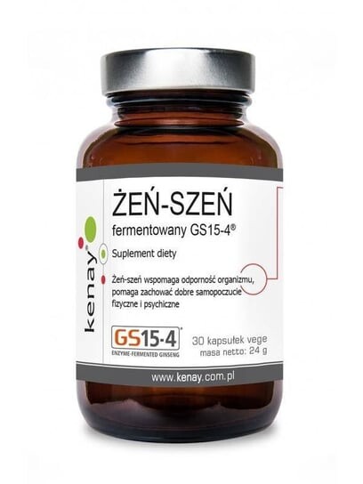 Женьшень - Ginseng GS15-4 (30 капсул) Kenay
Женьшень - Ginseng GS15-4 (30 капсул) Kenay
