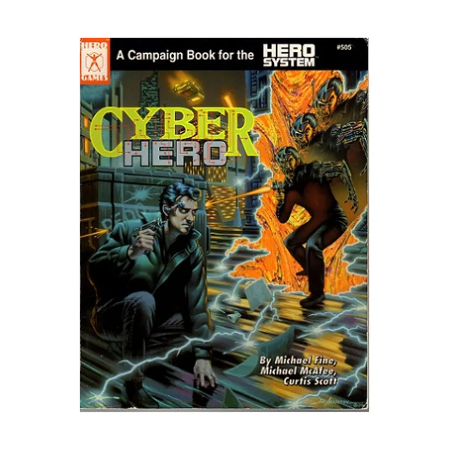 Cyber Hero, Hero System & Champions (4th Edition), мягкая обложка
Cyber Hero, Hero System & Champions (4th Edition), мягкая обложка