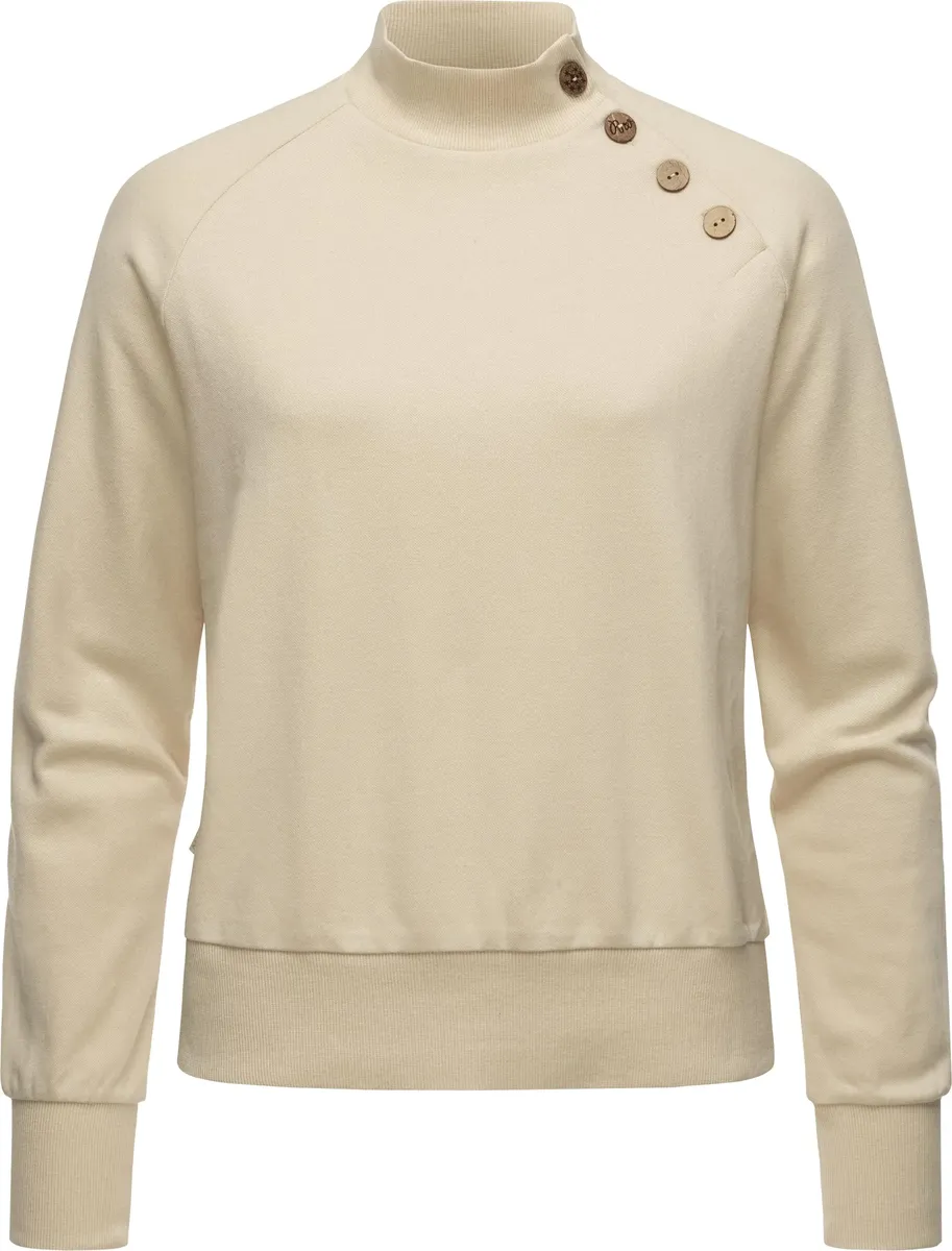 Толстовка Ragwear "Majjorka Solid", женская рубашка с длинными рукавами, ребристыми манжетами и декоративными пуговицами, цвет Ecru
Толстовка Ragwear "Majjorka Solid", женская рубашка с длинными рукавами, ребристыми манжетами и декоративными пуговицами, цвет Ecru