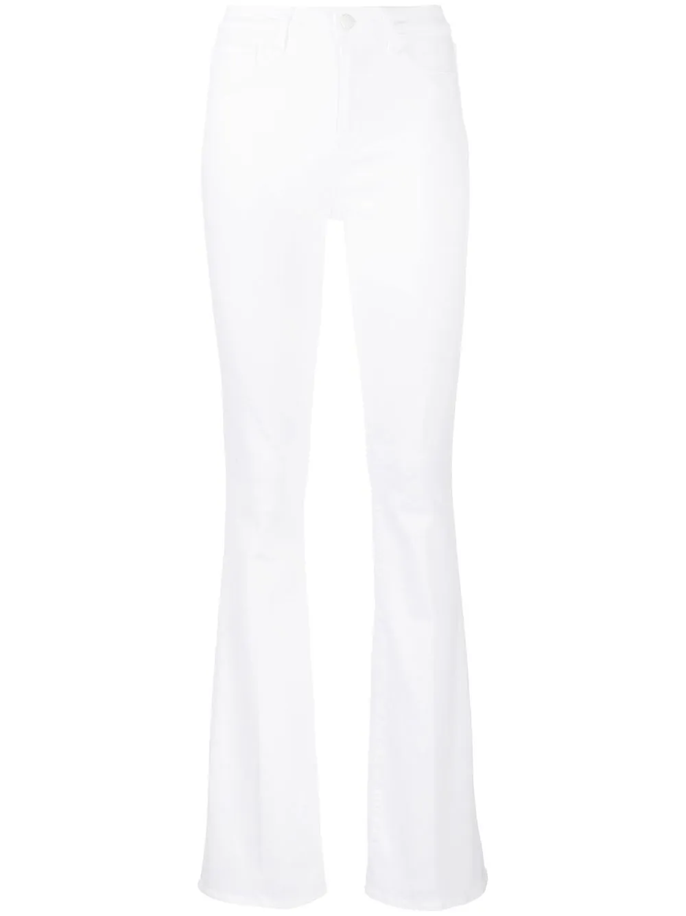 Расклешенные джинсы с завышенной талией L'Agence, белый
Расклешенные джинсы с завышенной талией L'Agence, белый