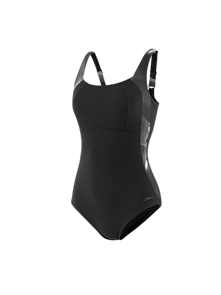 Купальник Speedo Badeanzug LunaLustre Brustunterstützung, черный 
Купальник Speedo Badeanzug LunaLustre Brustunterstützung, черный