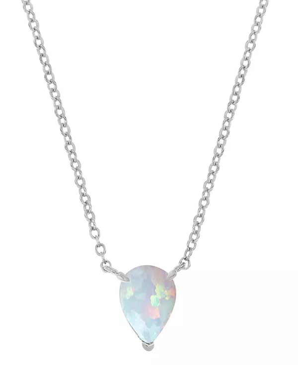 Ожерелье с подвеской-солитером из выращенного в лаборатории опала грушевидной огранки, 18 дюймов (5/8 карата) Macy'S, silver
Ожерелье с подвеской-солитером из выращенного в лаборатории опала грушевидной огранки, 18 дюймов (5/8 карата) Macy'S, silver