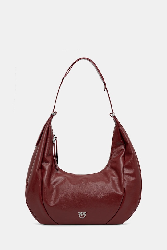 Кожаная сумка Pinko, бордовый
Кожаная сумка Pinko, бордовый