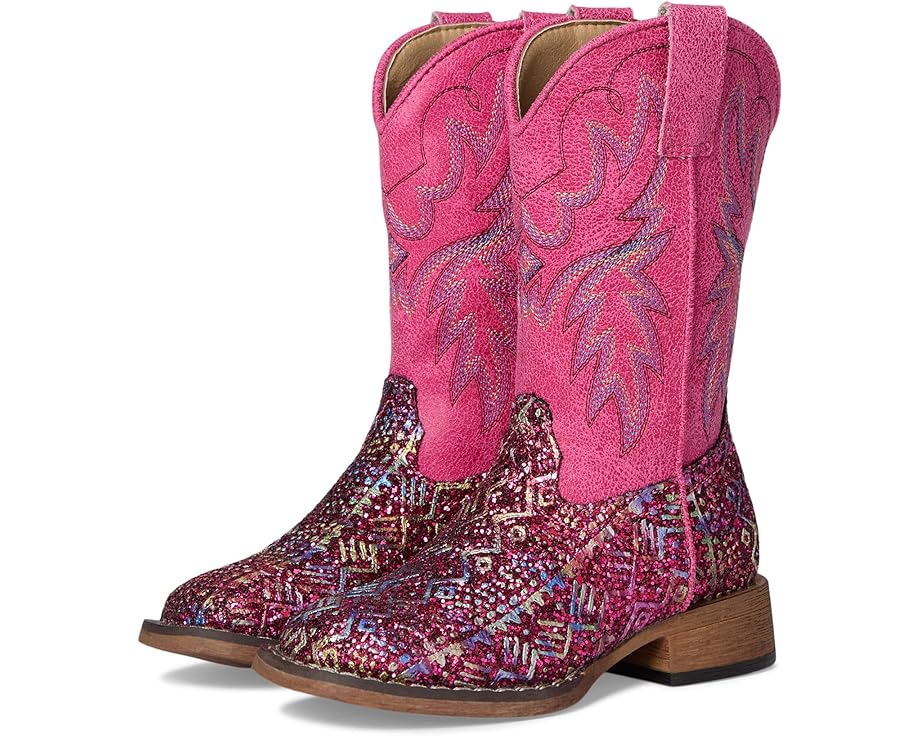 Детские ботинки Roper Glitter Aztec II (Toddler/Little Kid) Roper Kids, Fuschia Aztec Glitter Vamp
Детские ботинки Roper Glitter Aztec II (Toddler/Little Kid) Roper Kids, Fuschia Aztec Glitter Vamp