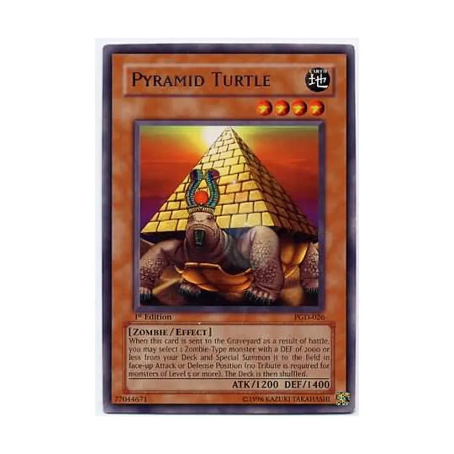 CCG Пирамидальная черепаха (редкая), Yu-Gi-Oh - Pharaonic Guardian - Singles
CCG Пирамидальная черепаха (редкая), Yu-Gi-Oh - Pharaonic Guardian - Singles