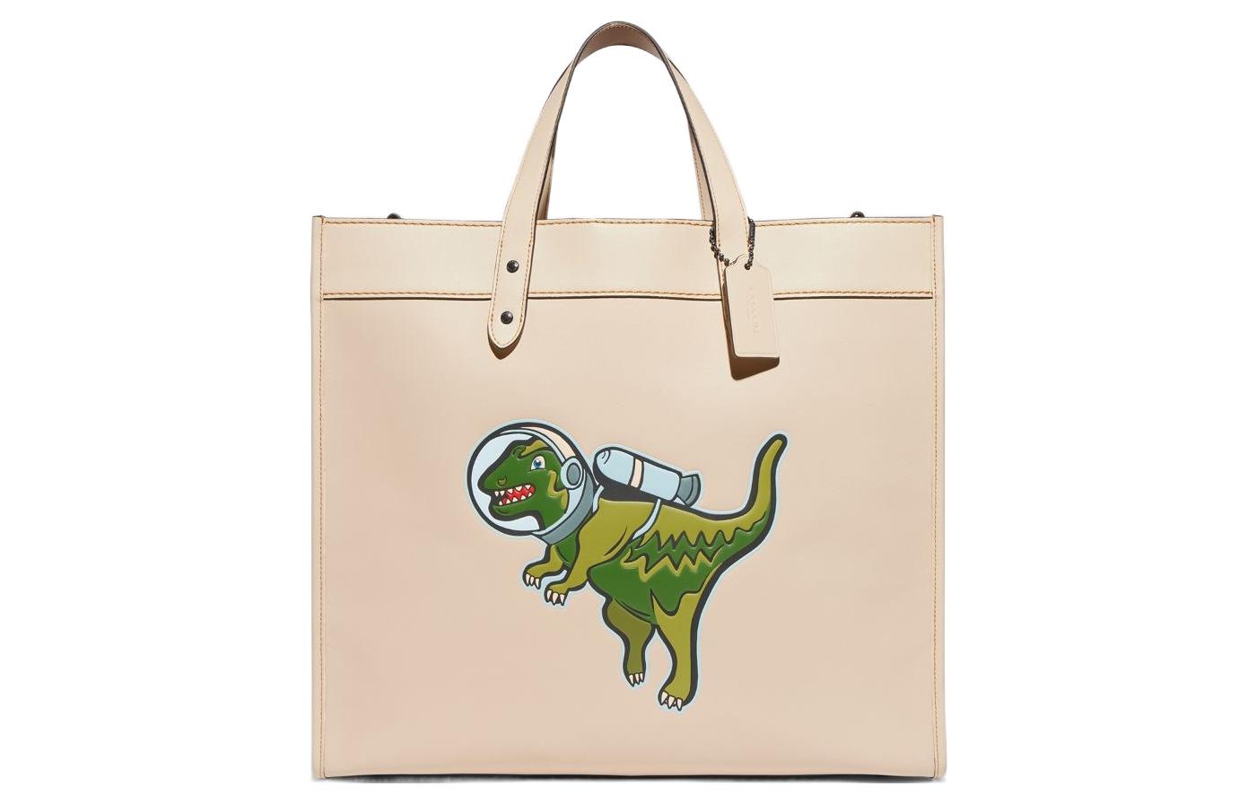 COACH Кожаная сумка-шоппер унисекс большого размера бежевого цвета
COACH Кожаная сумка-шоппер унисекс большого размера бежевого цвета