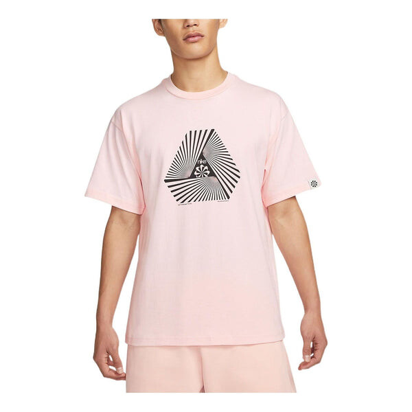 Футболка Men's Nike Geometry Pattern Printing Round Neck Pullover Short Sleeve Pink T-Shirt, розовый 
Футболка Men's Nike Geometry Pattern Printing Round Neck Pullover Short Sleeve Pink T-Shirt, розовый