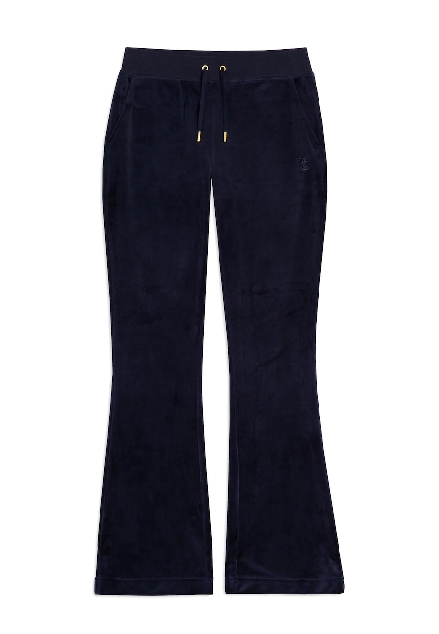 Расклешенные брюки Juicy Couture Dach Cleo, темно-синий
Расклешенные брюки Juicy Couture Dach Cleo, темно-синий
