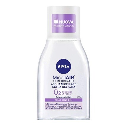 Экстранежная мицеллярная вода для чувствительной кожи 100мл, Nivea
Экстранежная мицеллярная вода для чувствительной кожи 100мл, Nivea