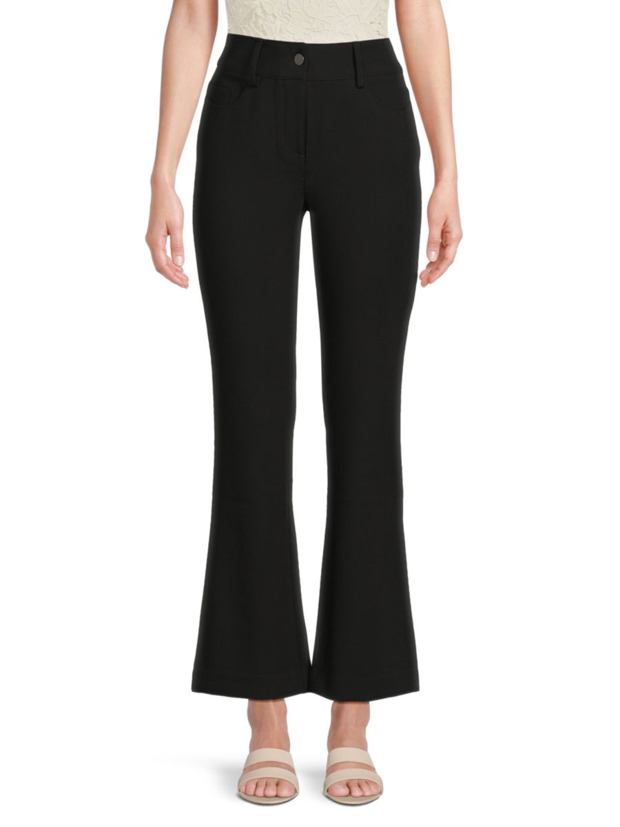 Однотонные брюки-клеш NANETTE nanette lepore, цвет Very Black
Однотонные брюки-клеш NANETTE nanette lepore, цвет Very Black