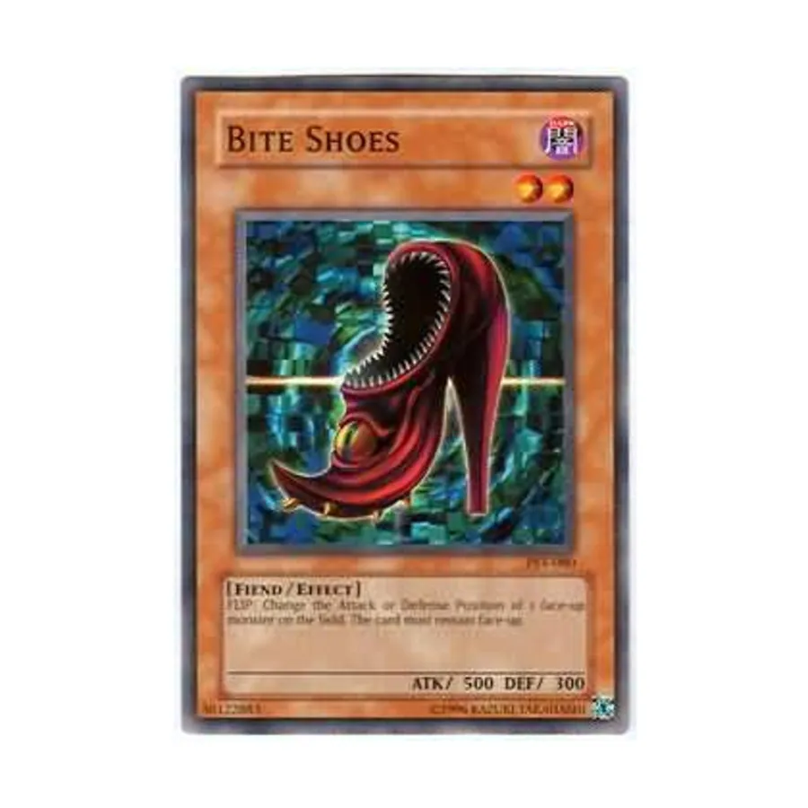 CCG Укусные туфли (обычные), Yu-Gi-Oh - Pharaoh's Servant - Singles
CCG Укусные туфли (обычные), Yu-Gi-Oh - Pharaoh's Servant - Singles