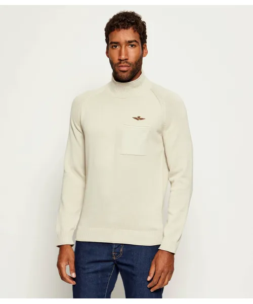 Полуводолазка Regular fit Aeronautica Militare, бежевый
Полуводолазка Regular fit Aeronautica Militare, бежевый