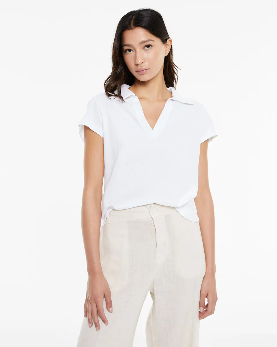 Женская футболка-поло с коротким рукавом System Action, белый
Женская футболка-поло с коротким рукавом System Action, белый