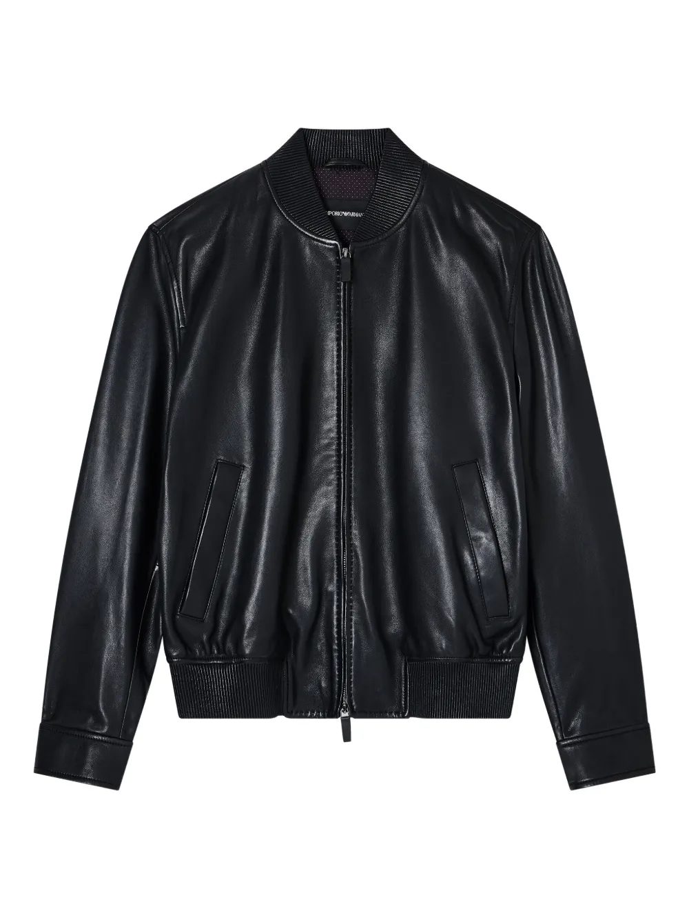 Кожаная куртка с ребристой отделкой EMPORIO ARMANI, черный
Кожаная куртка с ребристой отделкой EMPORIO ARMANI, черный