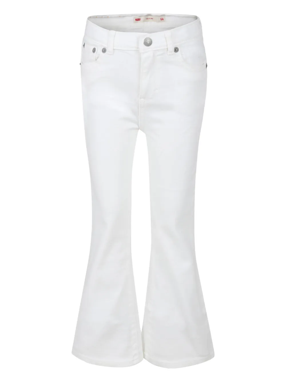 Расклешенные джинсы с нашивкой-логотипом Levi's Kids, белый
Расклешенные джинсы с нашивкой-логотипом Levi's Kids, белый