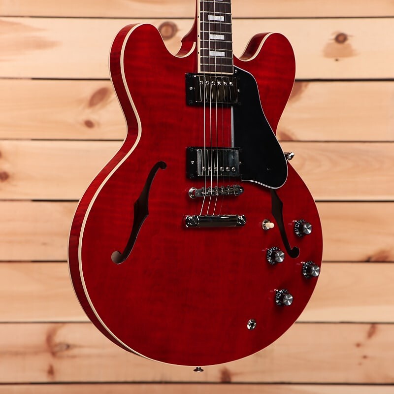 Электрогитара Gibson ES-335 Figured - Sixties Cherry - 210130027 - PLEK'd 
Электрогитара Gibson ES-335 Figured - Sixties Cherry - 210130027 - PLEK'd