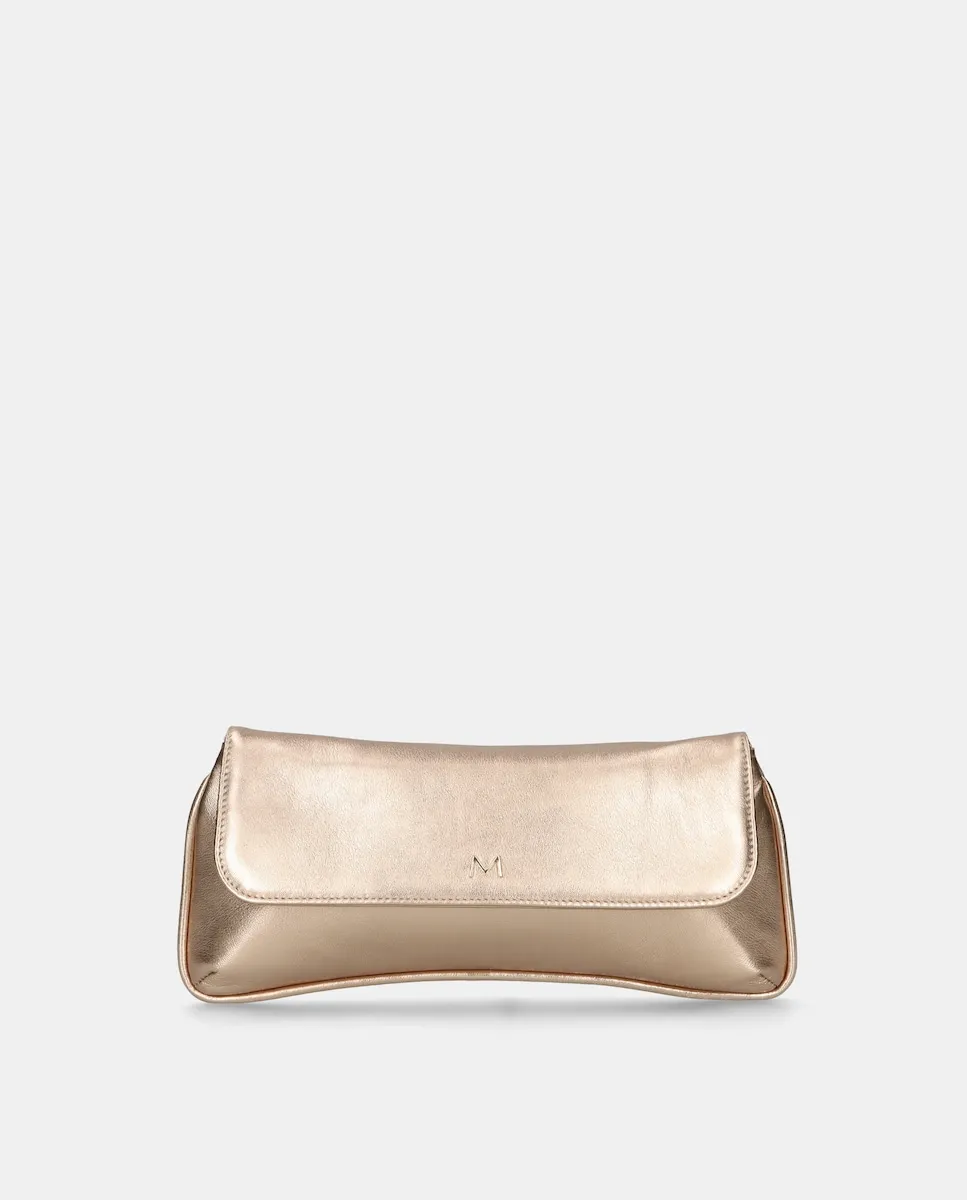 Женская сумка из металлизированной наппы с цепочкой Mascaró, бежевый
Женская сумка из металлизированной наппы с цепочкой Mascaró, бежевый