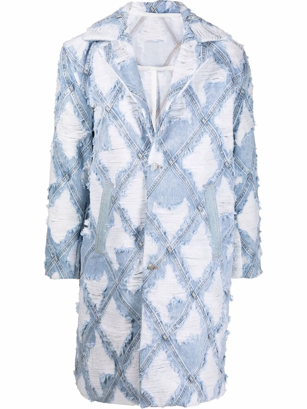 Джинсовое пальто в технике пэчворк Diesel, синий
Джинсовое пальто в технике пэчворк Diesel, синий